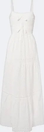 Ulla Johnson Constance broderie anglaise midi dress