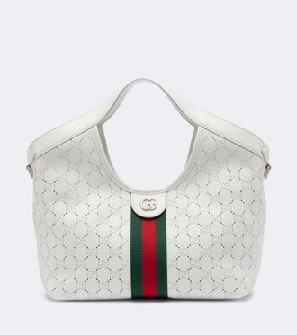 Gucci Gucci Giglio Small leather tote bag