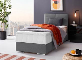 Cotta Boxbett »Tom mit Bettkasten, Topper und Zierkissen« Bestseller, Unser Dauertiefpreis