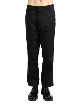 Nanamíca wide-leg chinos - men - Cotton/Polyester - 30 - Black