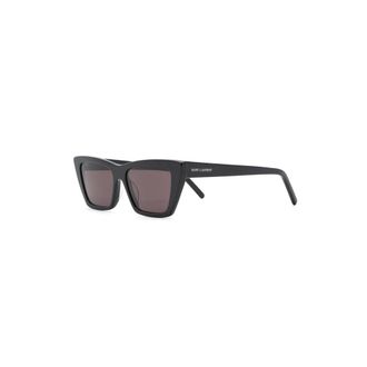 Saint Laurent Dames, Accessoires, Zwart, Maat: 53 MM Nylon