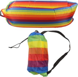 OEM Sof&aacute; Inflable De 90,1 Pulgadas, Resistente A Desgarros, Sof&aacute; Inflable Port&aacute;til, Tumbona Ligera Para Exteriores, Ideal Para Acampar, Hacer Senderismo, 
