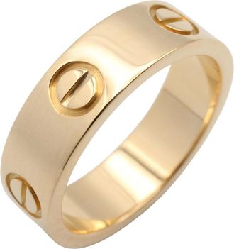 Cartier Gold Yellow Gold (18K) Band Ring (Pre-Owned)