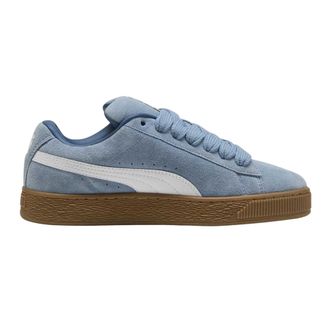 Puma Heren XL Su&egrave;de Trainers (Blauw/Gum)
