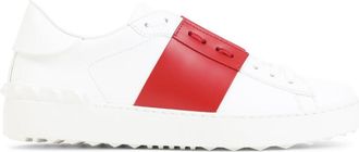 Valentino Garavani White Color Block Sneakers