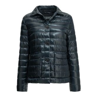 Herno Piumino corto in nylon ultraleggero - - Jackets - Donna - Blu - L