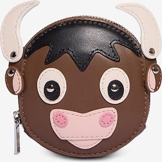 Max Mara Schl&uuml;sselanh&auml;nger aus Leder Seta