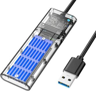 OEM Carcasa Externa M.2 Sata, Adaptador Usb 3.0, Unidad Ssd Port&aacute;til, Instalaci&oacute;n Sin Herramientas, Para Copia De Seguridad De Datos