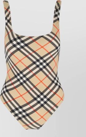 Burberry printed one-piece swimsuit