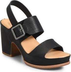 Kork-ease San Carlos Platform Sandal in Black at Nordstrom Rack, Size 10
