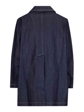 Sofie D'Hoore Double-Breasted Denim Jacket - Navy