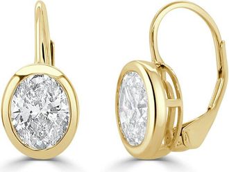 Sabrina Designs 14K 3.98 Ct. Tw. Lab-Grown Diamond Earrings