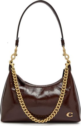 Coach Juliet 25 Glazed Leather Shoulder bag - Brown - One Size
