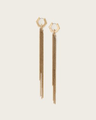 AllSaints Rae Chain Earrings
