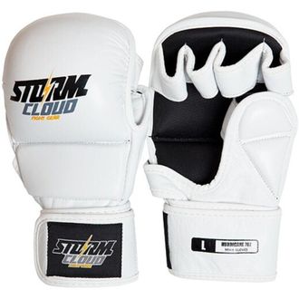 OEM Guantes De Sparring Stormcloud Hurricane 2.0 Mma Blancos, 7 Oz, Xxl