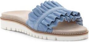 Ara Keyes Slide Sandal in Azure Blue at Nordstrom Rack, Size 9.5-10Us / 40Eu