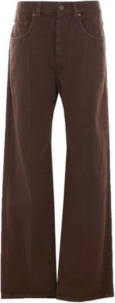 Brunello Cucinelli Dames, Jeans, Bruin, Maat: S Katoen