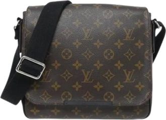 Louis Vuitton Pre-owned Cross Body Bags, male, Brown, Size: ONE SIZE Pre-owned Shoulder Bag