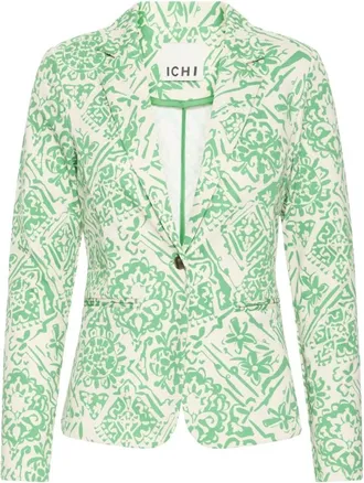 Ichi Mujer, Chaquetas, Verde, Talla: S