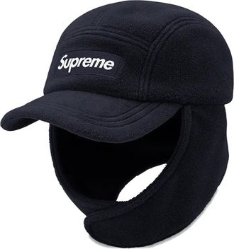 SUPREME Earflap Camp pet met oorkleppen - Blauw
