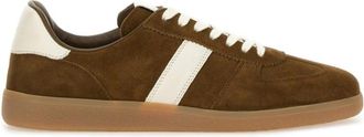 Tom Ford Brown Lace-up Sneakers