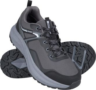 Mountain Warehouse Momentum Womens Waterproof Trail Running Shoes - Lightweight Everyday Sneakers with Mesh Upper - Spring, Summer, Walking, Outdoors & Trekking Black Ad