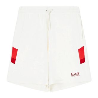 Emporio Armani Casual Shorts, male, Beige, Size: XS Sweat Shorts