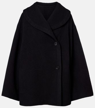 The Row Temur virgin wool peacoat