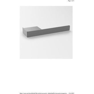 Vasco MULTI+beugel gebogen links600mm zwart structuur (RAL9005)