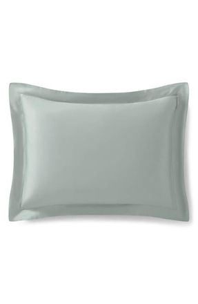 Sunday Citizen Set of 2 Silky Pillow Shams in Slate Grey at Nordstrom, Size King