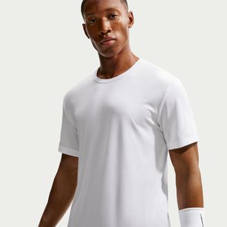 Nike Mens Elite Breathe Dri-FIT ADV Crew-Neck T-Shirt (2 Pack) in White | KE1275-100