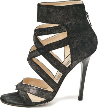 Jimmy Choo London Sandali con cinturino alla caviglia 2023 - Nero