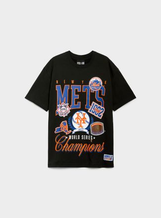 New Era Mens New York Mets graphic T-shirt