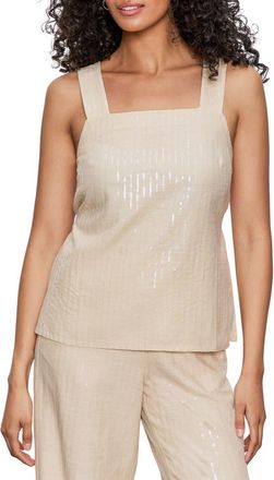 Sanctuary Desert Tank in Sand Sequin at Nordstrom Rack, Size Xx-Small
