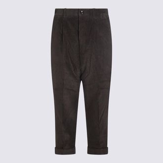 Ami Trousers Blacks And Greys