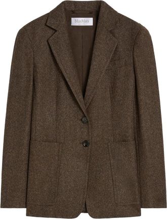 Max Mara Donkerbruine Bermuda Shorts - Dames - Blazers - Bruin - XS - Jassen