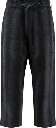 Yohji Yamamoto Rtw... - Heren - Wijde Broeken - Zwart - S - Broeken