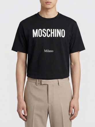 Moschino T-shirt in cotone con logo Moschino Couture