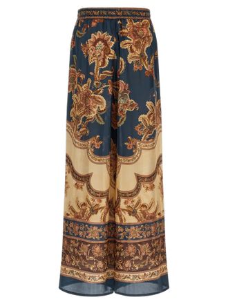 Zimmermann Womens Multicolor Silk Casual Pants