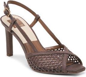 Dolce Vita Sheri Slingback Sandal in Chocolate Raffia at Nordstrom Rack, Size 8.5
