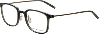 Porsche Design Mens 51mm Grey Green Opticals