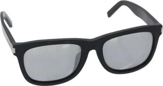 Saint Laurent Pre-owned Plastic sunglasses - Dames - Vintage Accessoires - Zwart - ONE Size - Vintage