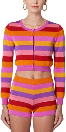 Carolina Herrera Bracelet Sleeve Cardigan