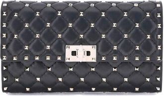 Valentino Garavani Zwarte Lam Ovis Aries Aries Schoudertas