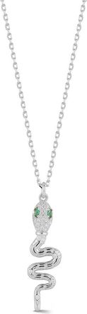 Glaze Jewelry Silver Cz Necklace