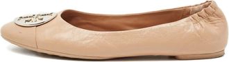 Tory Burch Ballerine Caroline in pelle - Toni neutri