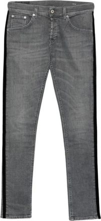 Dondup Slim-fit Jeans - Heren - Slim Fit Jeans - Grijs - W32 - Denim - Jeans