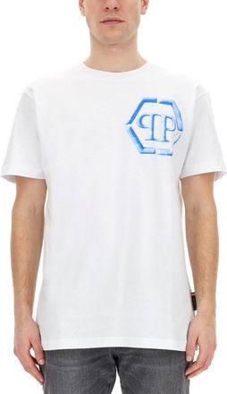 Philipp Plein White Crew Neck T-Shirt