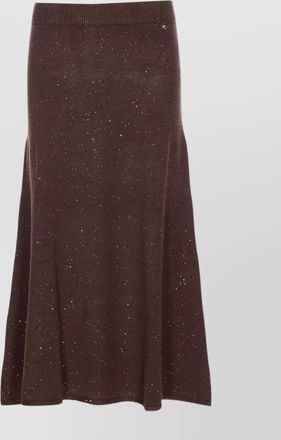 Liu Jo sequined midi a-line skirt