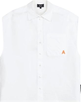 ALIX The Label Alix The Label, Dames, Blouses & Shirts, Wit, Maat: XS